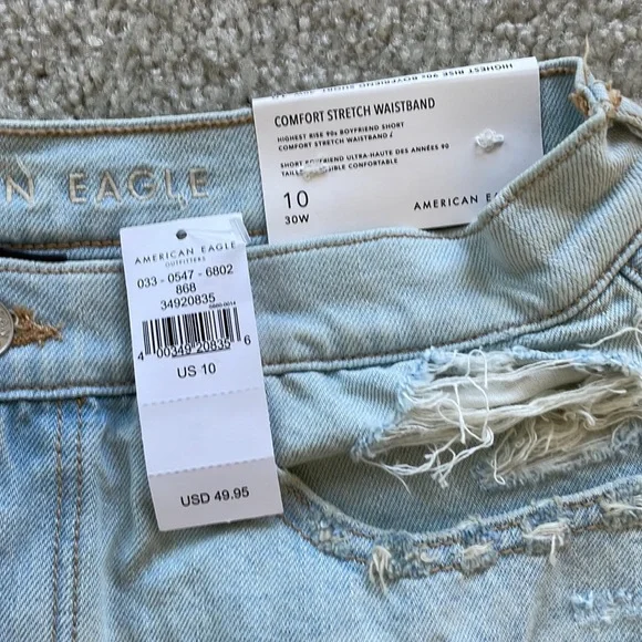 American Eagle Highest Rise 90s Boyfriend Short - Picture 7 of 10